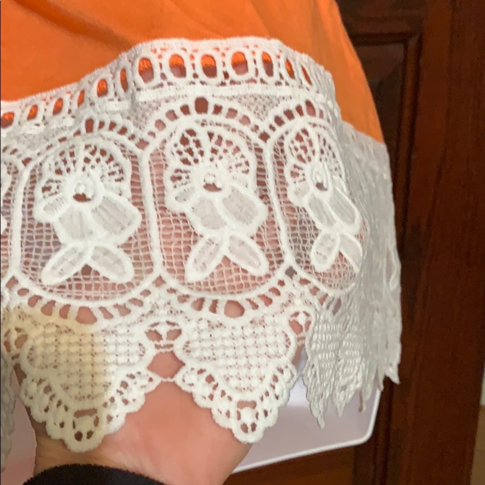 Wishful Park Melon Crochet Shirt 👠 - Picture 3 of 6